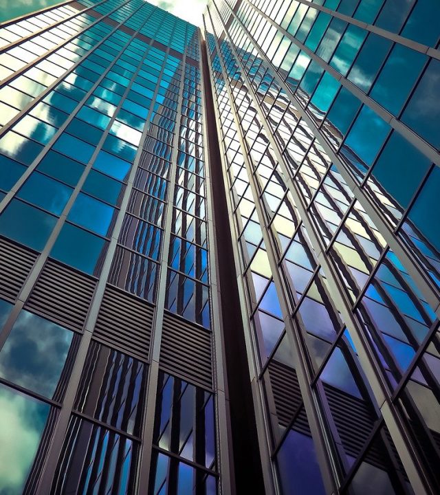 architecture, skyscraper, glass facades